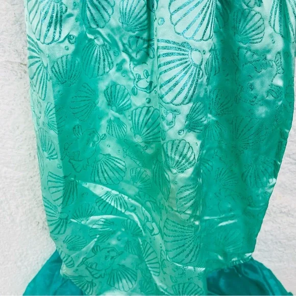Disney little Mermaid Ariel Kids Costume - Purple and Teal size 4-6X - Picture 13 of 13